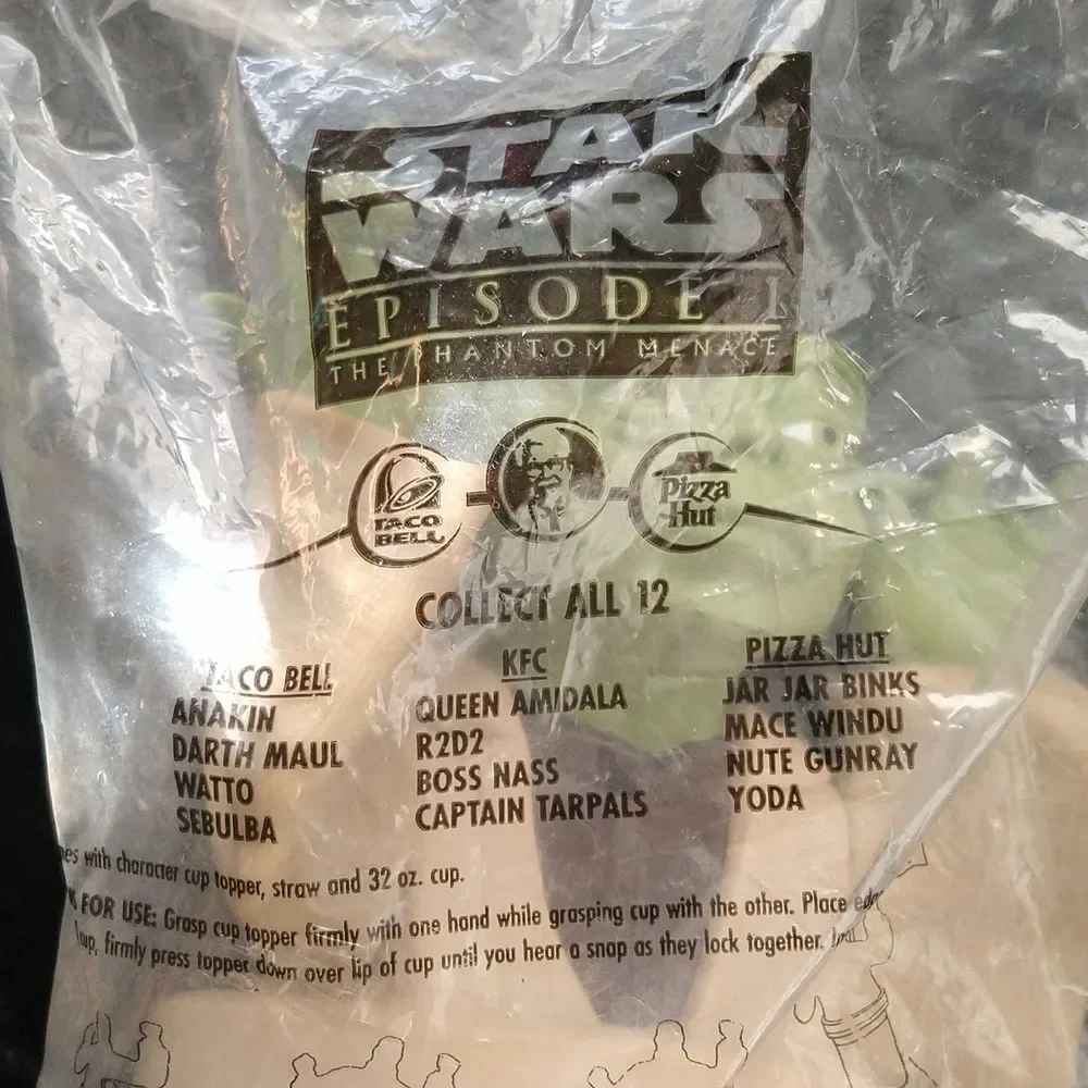 Vintage Star Wars Yoda Cup